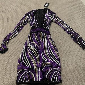 Fashion Nova Look So Good Sequin Dress